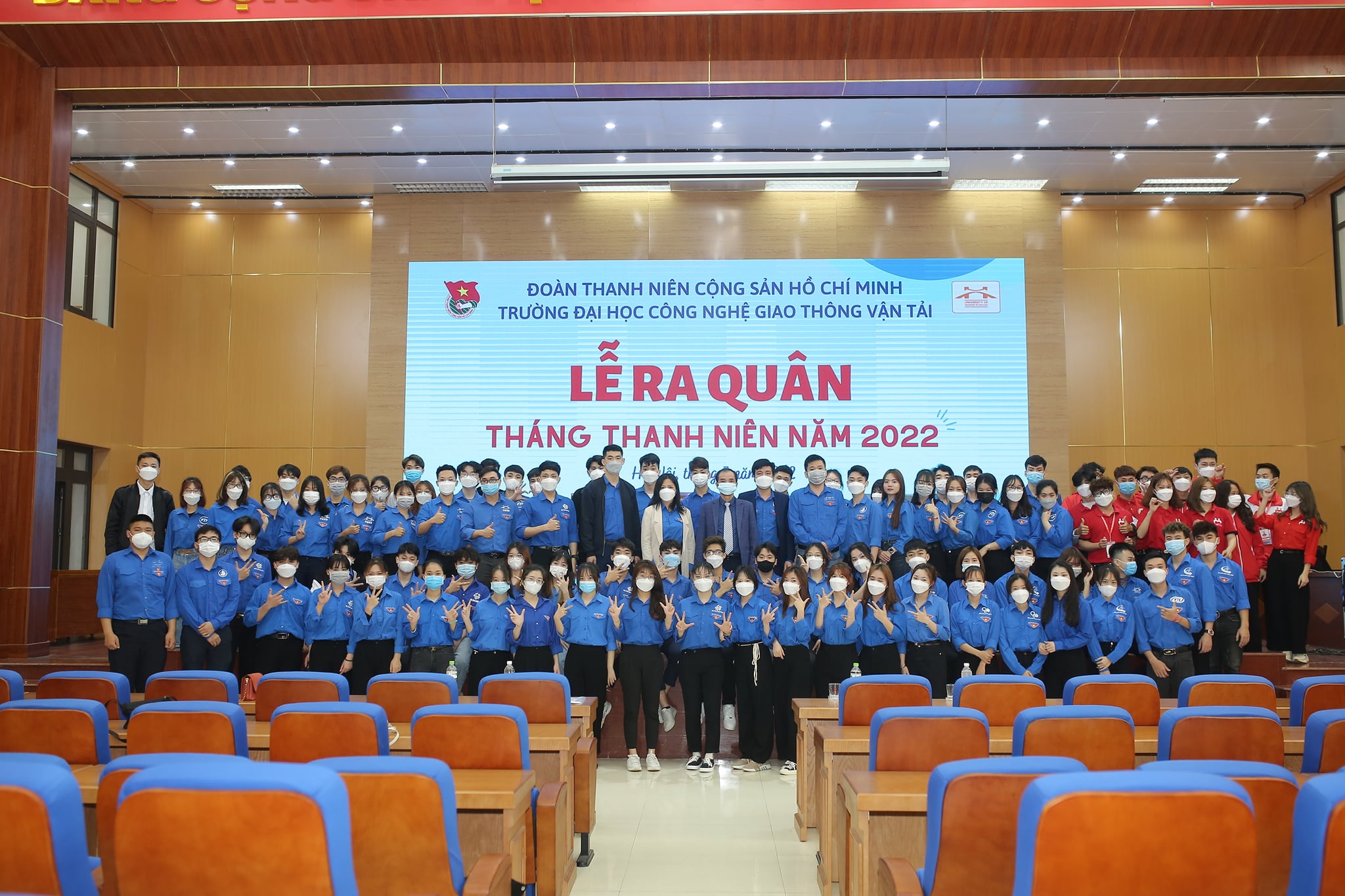 Lễ ra quân tháng Thanh niên năm 2022.