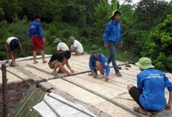 Tuổi trẻ nhà trường hoạt động tình nguyện tại Tuyên Quang