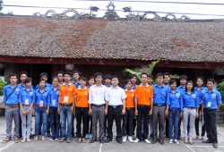 Tuổi trẻ nhà trường hoạt động tình nguyện tại xã Đông Lỗ, Ứng Hòa, Hà Nội