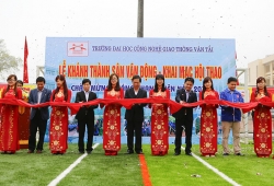 Lễ Khánh thành sân vận động - Khai mạc Hội thao chào mừng tháng Thanh niên năm 2015