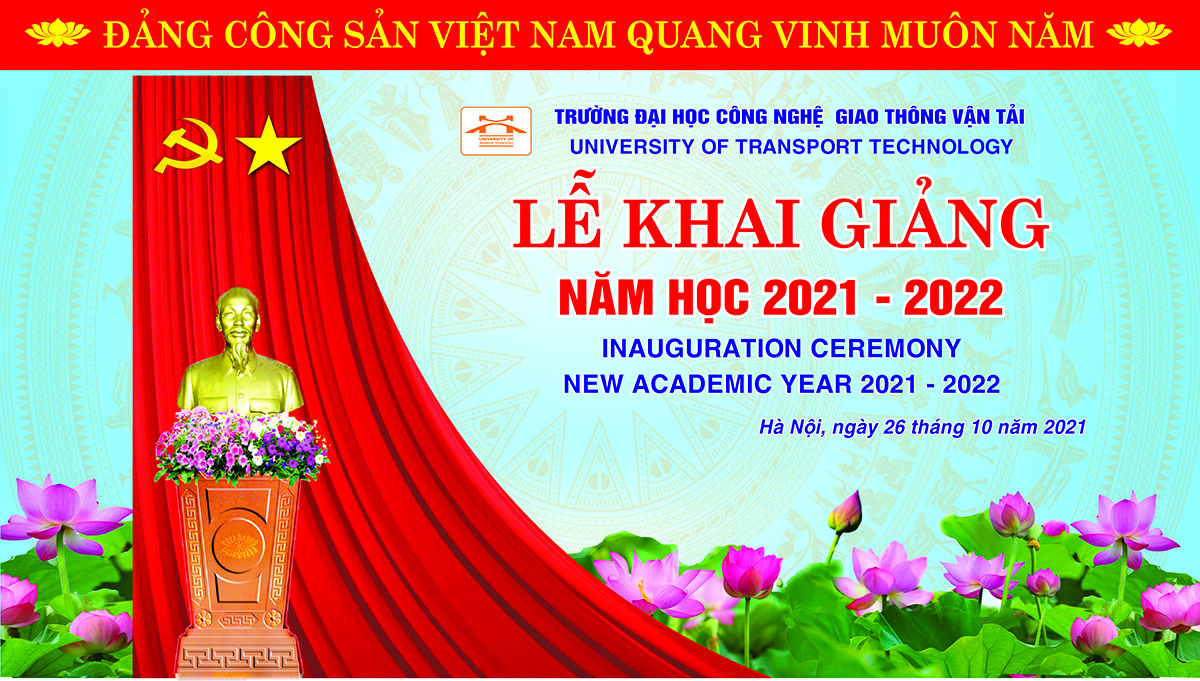 LỄ KHAI GIẢNG TRỰC TUYẾN NĂM HỌC 2021 – 2022