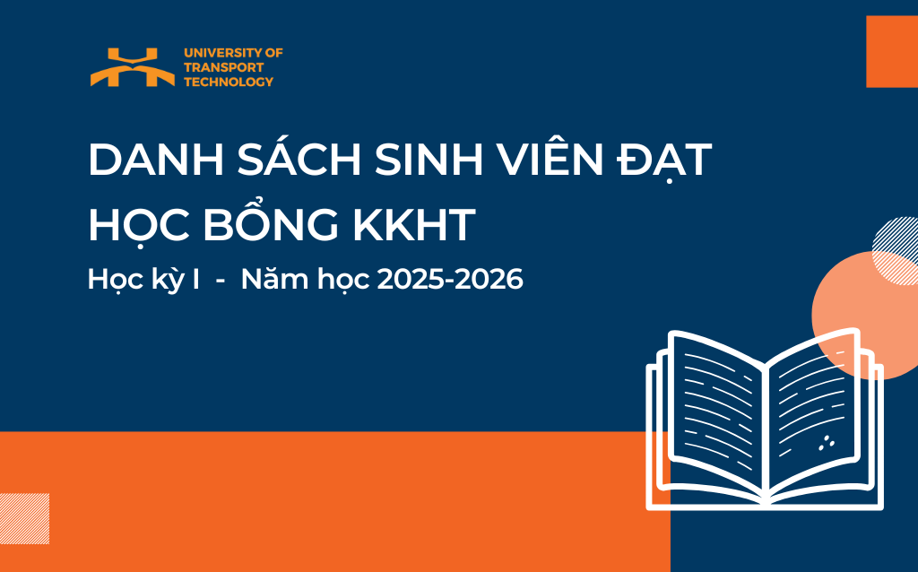 Danh sách sinh viên đạt học bổng khuyến khích học tập học kỳ I năm học 2025–2026