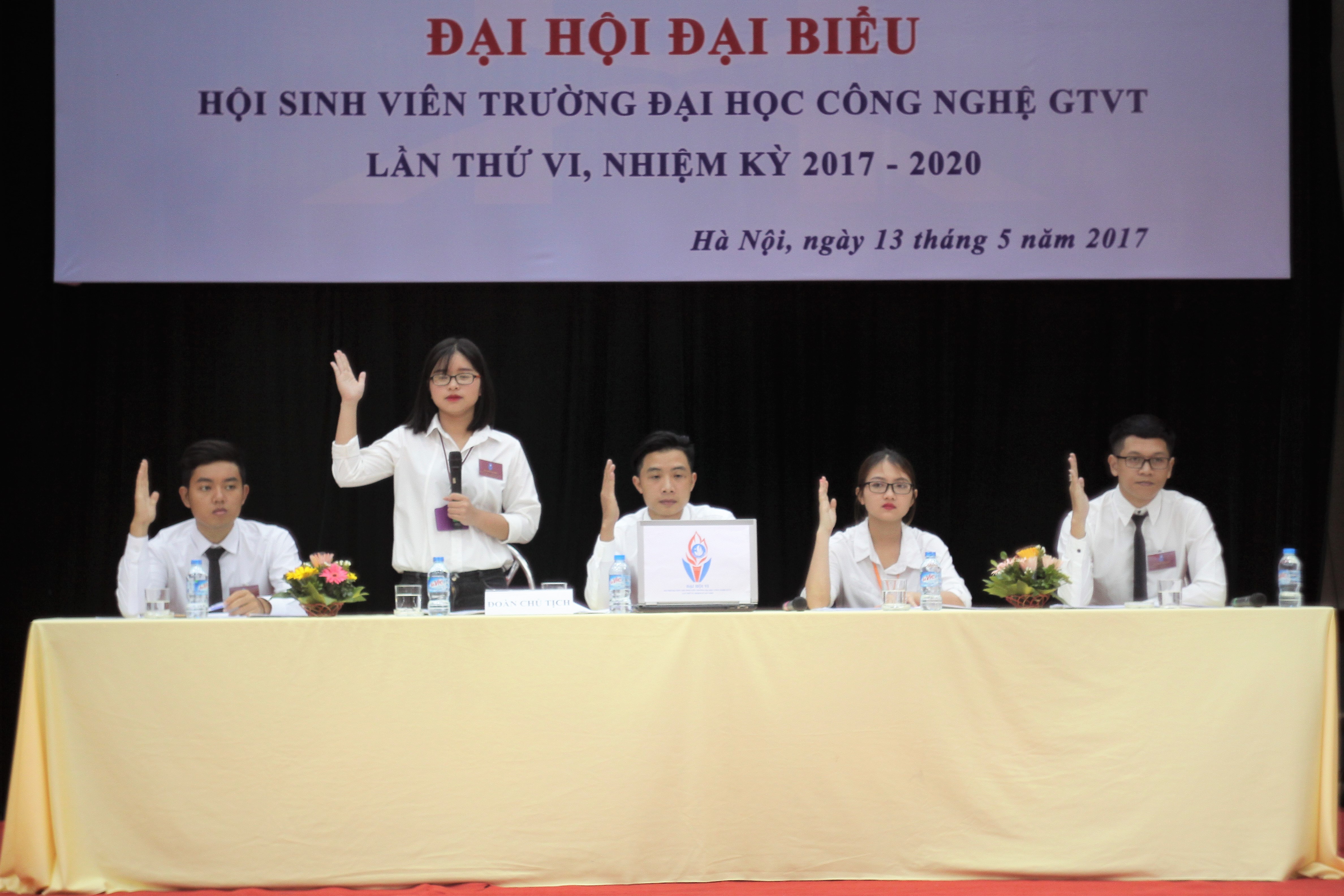 Đại hội đại biểu Hội Sinh viên Việt Nam Trường Đại học Công nghệ Giao thông vận tải lần thứ VI, nhiệm kỳ 2017-2020