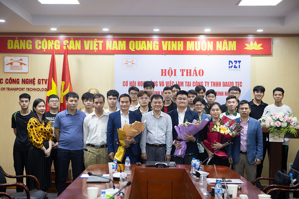 Hội thảo cơ hội học bổng và việc làm tại công ty TNHH Daizo Tec dành cho sinh viên ngành tàu...