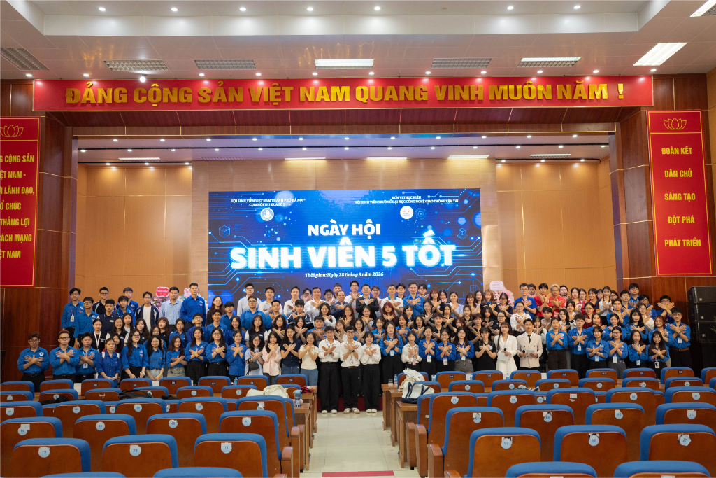UTT với Ngày hội “Sinh viên 5 tốt” cấp Cụm năm 2026