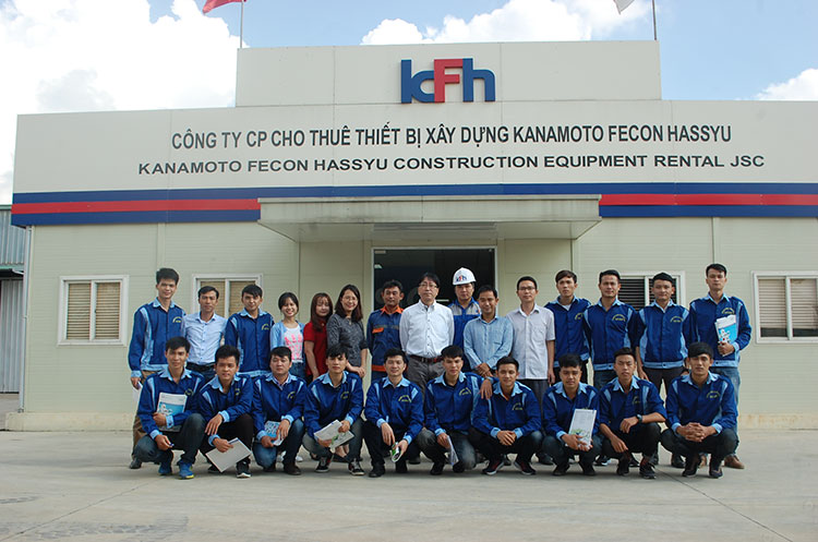 Công ty CP cho thuê thiết bị xây dựng Kanamoto Fecon Hassyu (KFH) tuyển dụng Nhân viên kinh doan thiết bị xây dựng