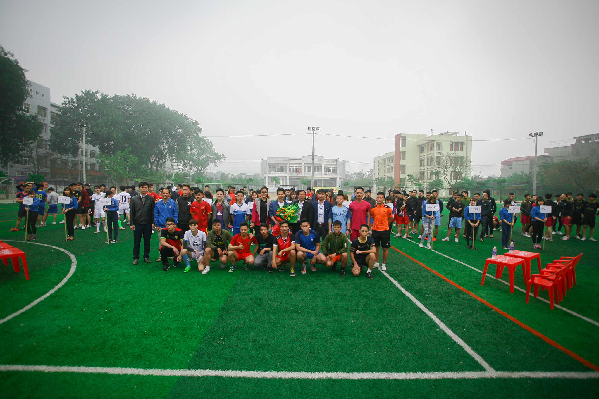 Khai mạc giải bóng đá sinh viên K67 tại Vĩnh Phúc đợt 2