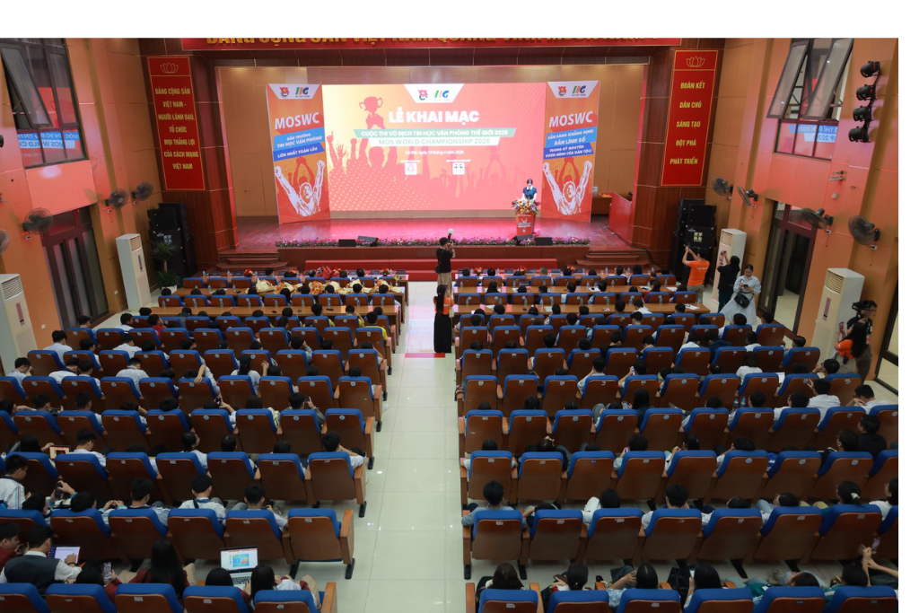 UTT vinh dự đăng cai tổ chức Lễ khai mạc và Vòng loại quốc gia Cuộc thi Vô địch Tin học văn phòng Thế giới 2026 tại khu vực miền Bắc