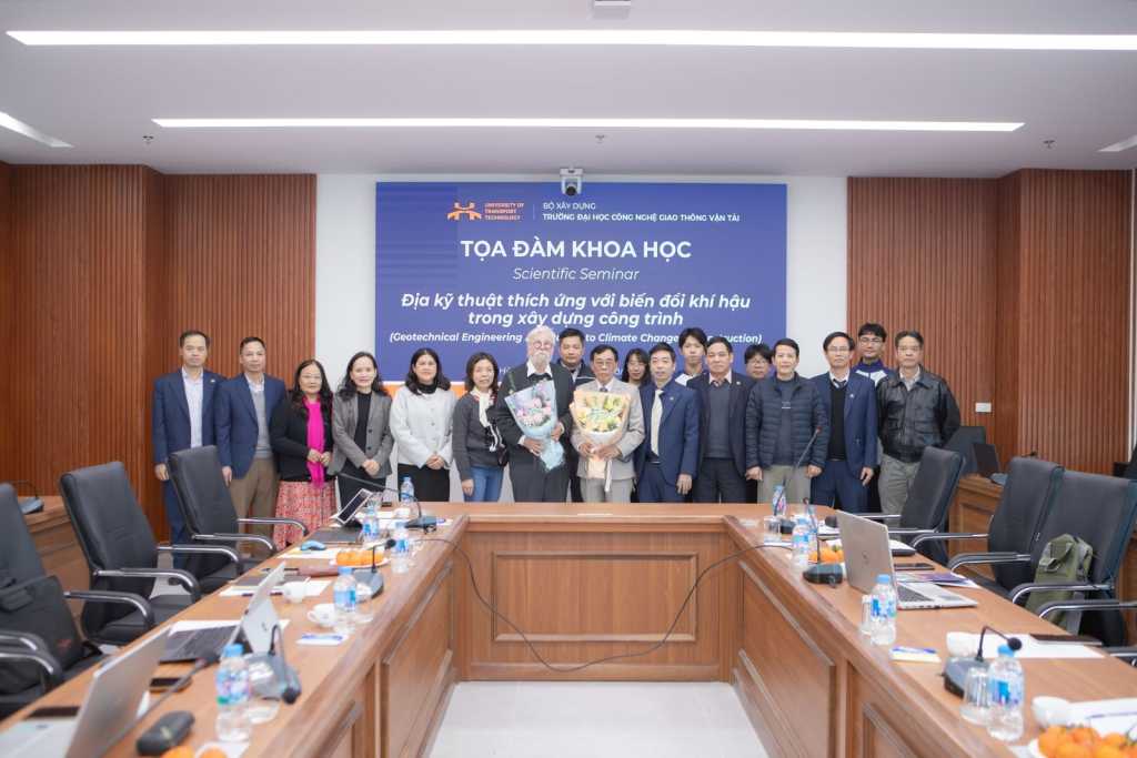 Scientific Seminar on Climate-Resilient Geotechnics in Construction Engineering