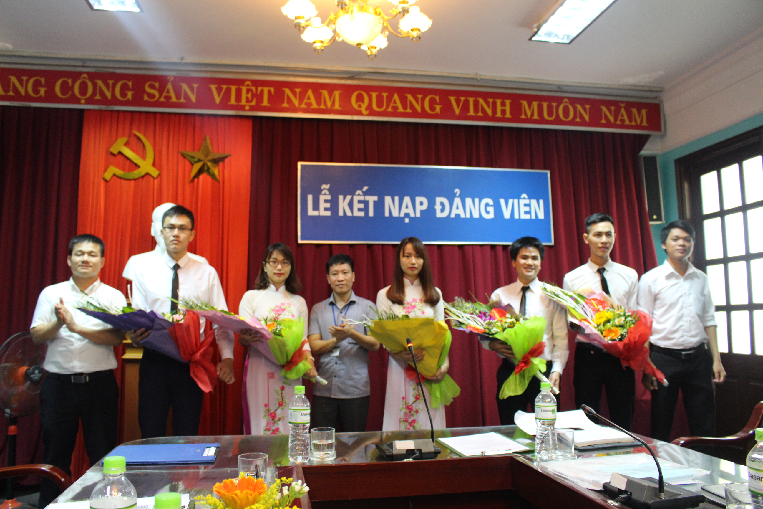 Lễ Kết nạp Đảng viên Chào mừng năm học mới 2016-2017