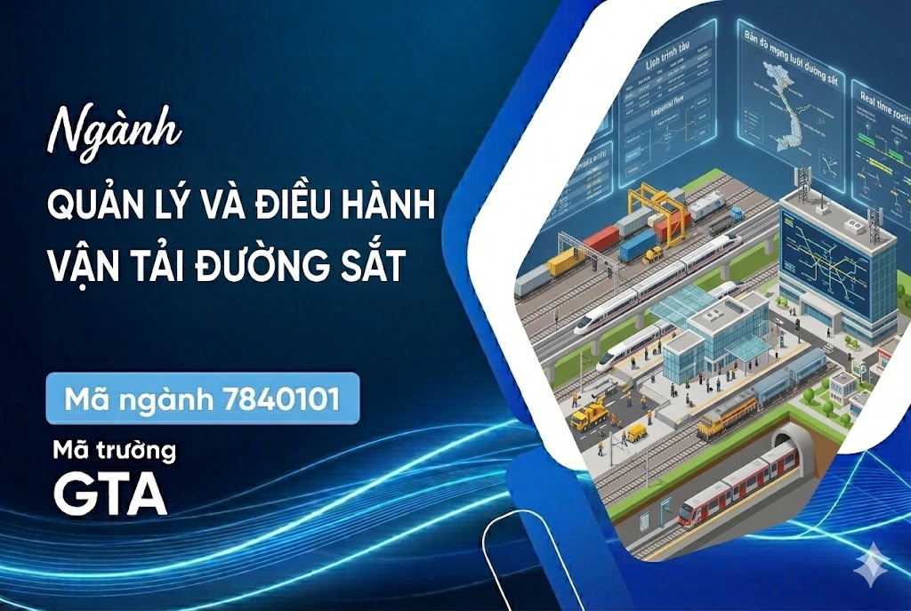 Chương trình đào tạo chuyên ngành Quản lý và Điều hành vận tải đường sắt