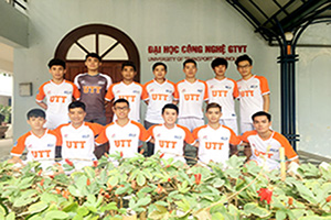 Đội tuyển Futsal UTT tham gia Giải thể thao sinh viên Việt Nam - VUG năm học 2018-2019
