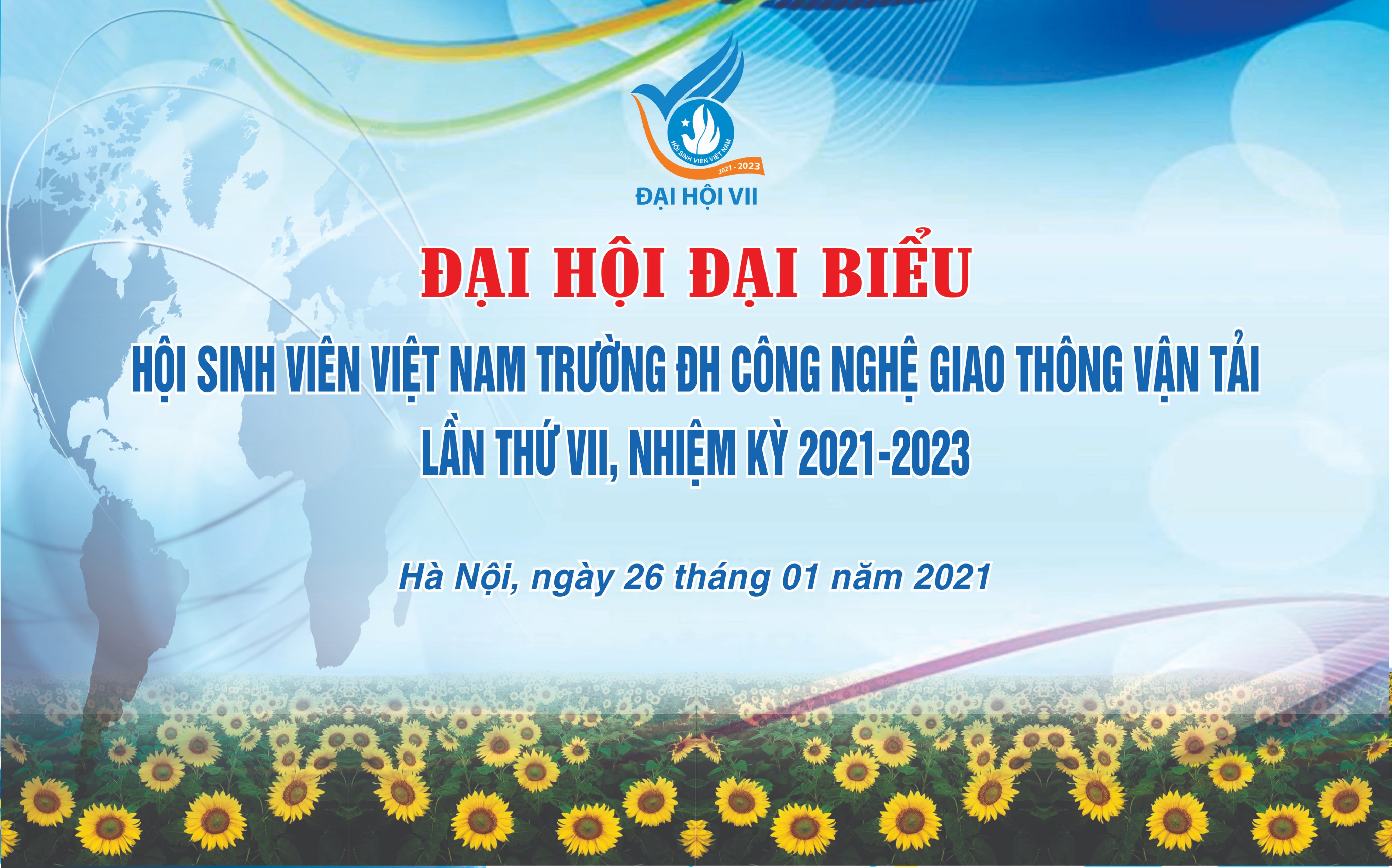 Đại hội Hội Sinh viên Việt Nam Trường ĐH Công nghệ Giao thông vận tải lần thứ VII, nhiệm kỳ 2021-2023