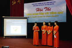 Công đoàn Cơ sở đào tạo Thái Nguyên tổ chức hội thi  “Công đoàn viên với Tiếng Anh”